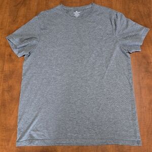 Bombas Mens Short Sleeve Blank Heather Gray Pima Cotton Bee Better Tee Medium